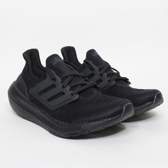 New Adidas Ultra Boost Light Triple Black Running Shoes Women's Size